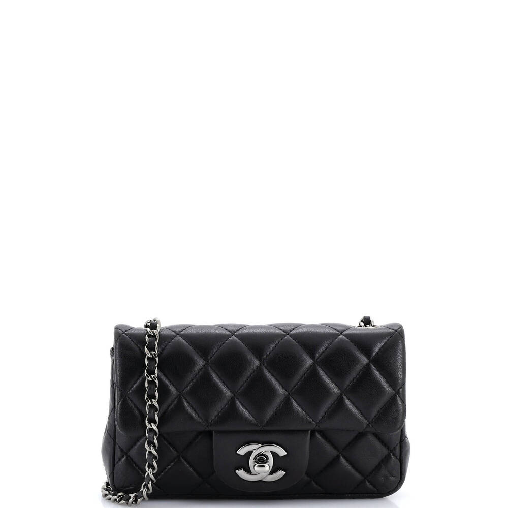 Chanel Extra Mini Classic Single Flap Bag Quilted Lambskin